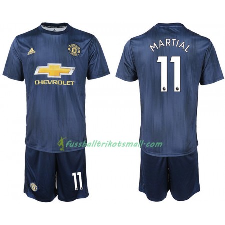 Fußballtrikots Manchester United MARTIAL 11 Kinder 2018-2019 Kurzarm Ausweichtrikot kaufen